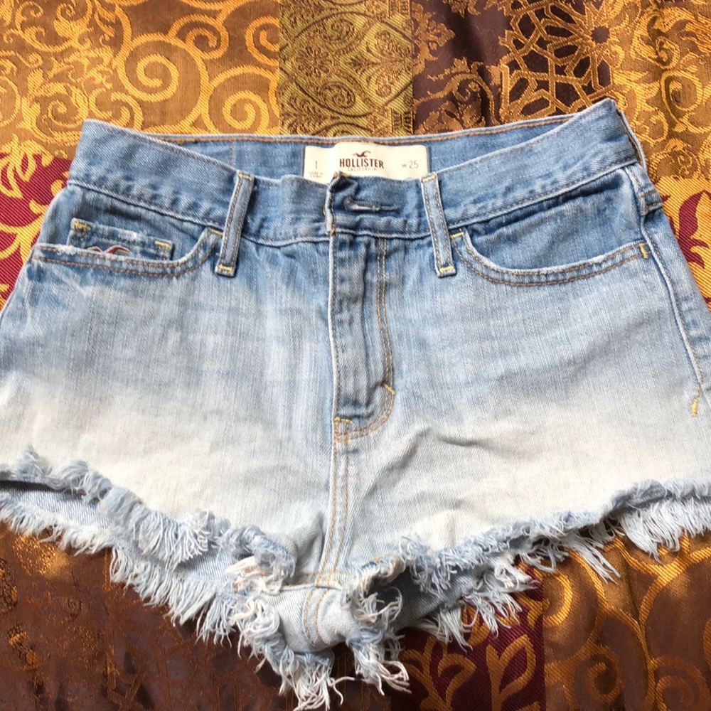 Hollister denim shorts